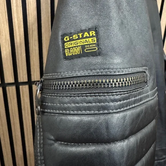 GSTAR 100% Leather Jacket - Picture 4 of 6